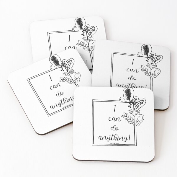 Item preview, I Can Do Anything Sticker  designed and sold by Nerdy Rose Creations.