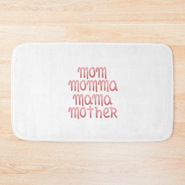 Item preview, Mom Momma Mama MotherCute Gift for Girls Heart & Vase illustration designed and sold by Hamadajet.