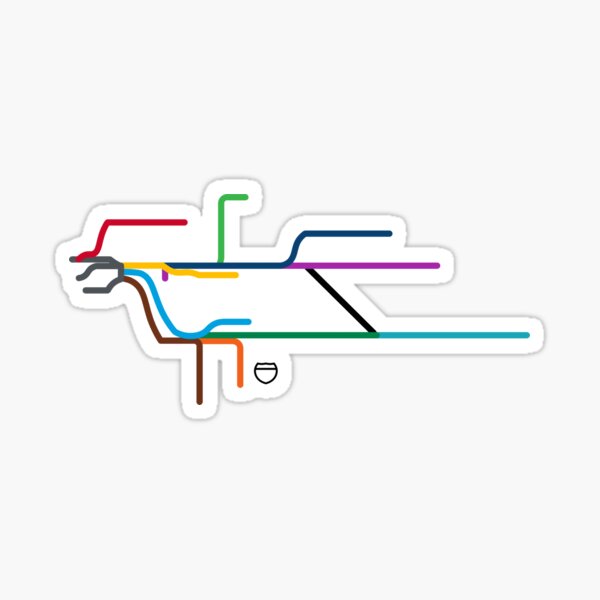 Item preview, LIRR Map designed and sold by LongIslandExpwy.