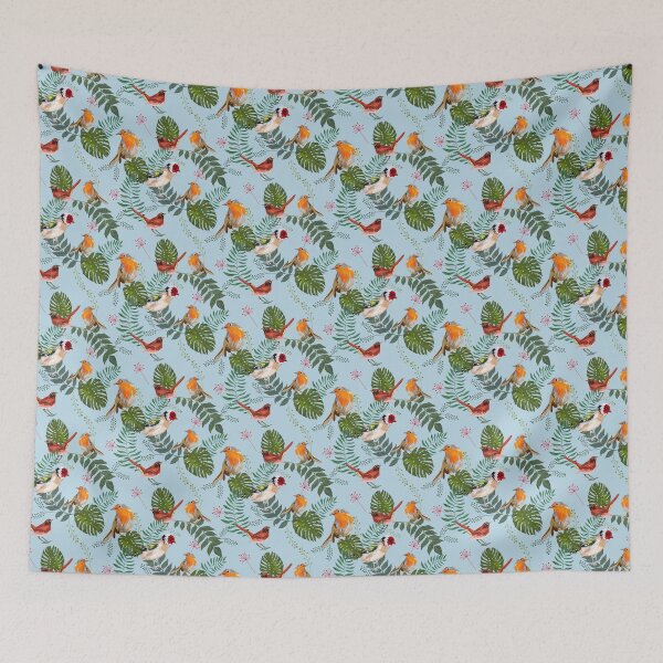 Item preview, Robin & Goldfinch Pattern - Bird watching Gift designed and sold by Patterntastic.