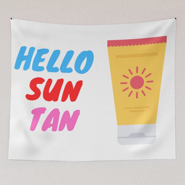 Item preview, Hello sun tan designed and sold by ExploreStore.