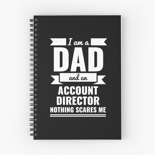 Item preview, Dad Account Director Nothing Scares me Dad Papa Father's Day Graduation designed and sold by losttribe.