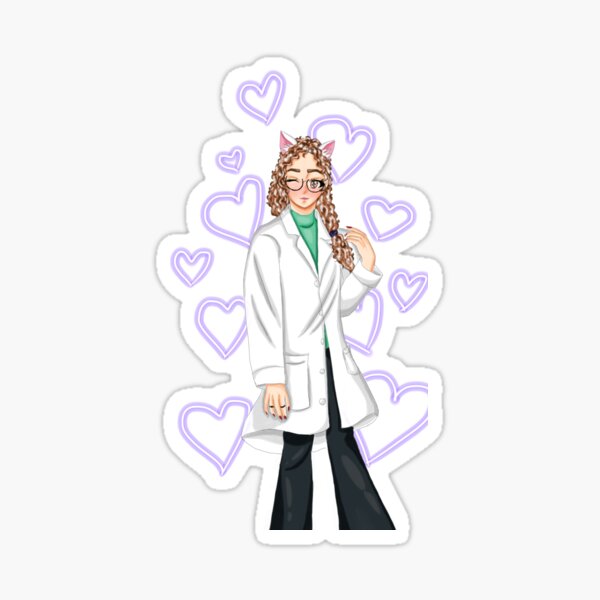 Girl In Lab Coat Gifts Merchandise Redbubble