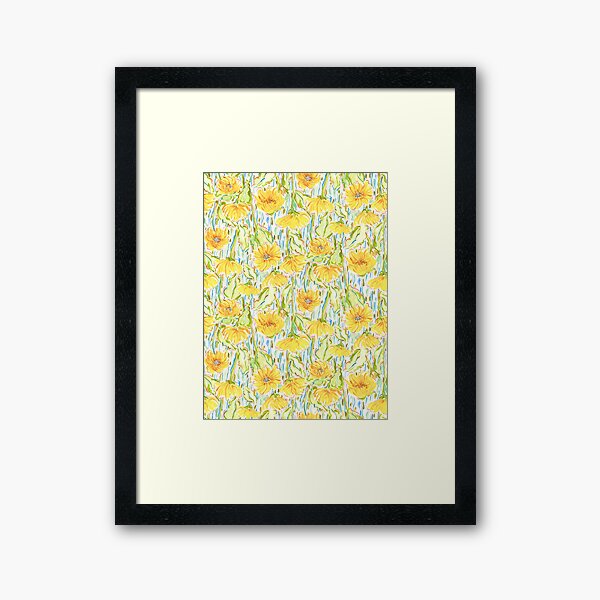 Item preview, Midsummer sunflowers in orange designed and sold by Jacqueline Maldonado.