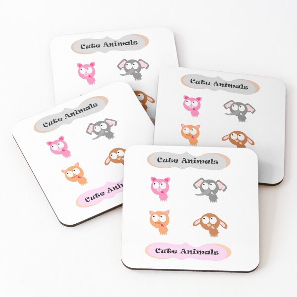 Item preview, 4 Cute Animals designed and sold by dddartandstory.