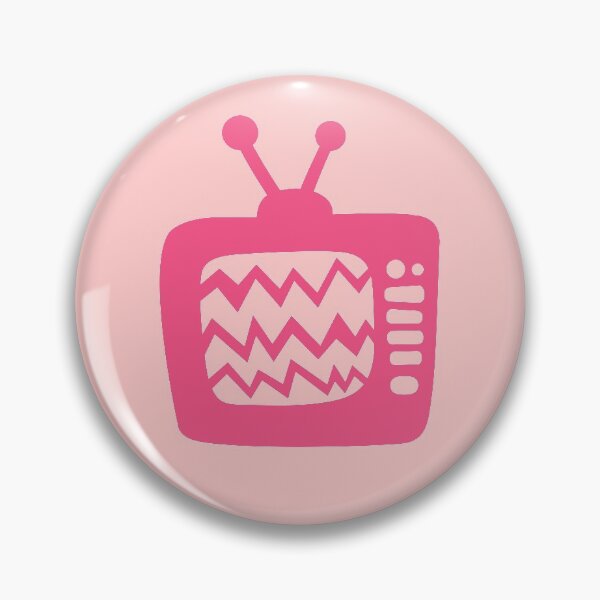 Item preview, Vintage Pink Cartoon TV designed and sold by XOOXOO.