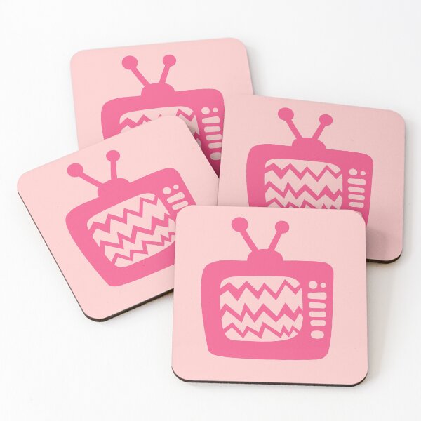 Item preview, Vintage Pink Cartoon TV designed and sold by XOOXOO.
