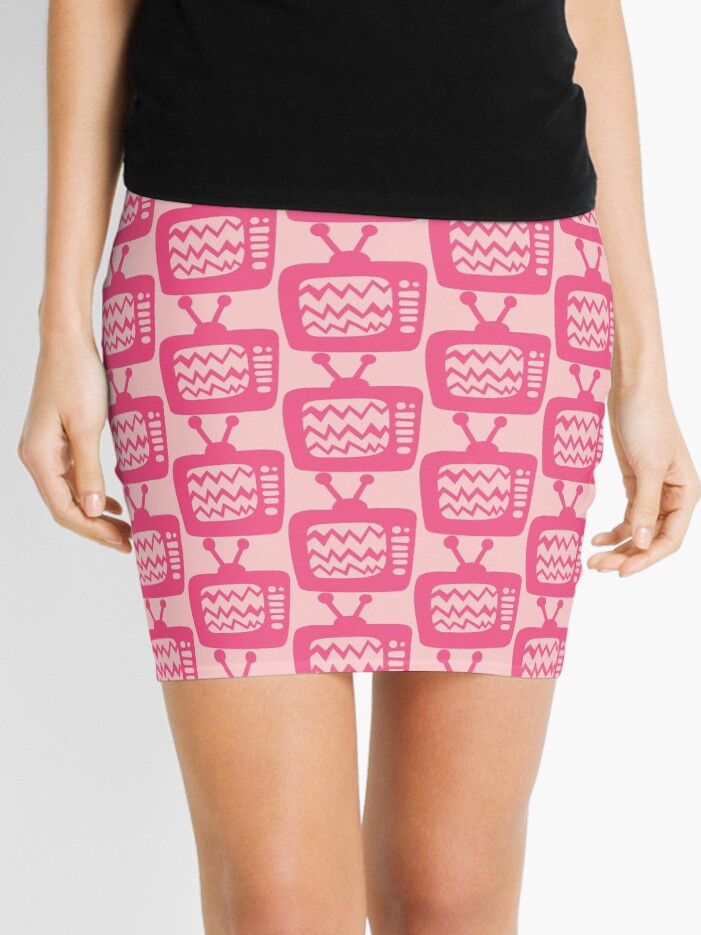 pink skirt cartoon