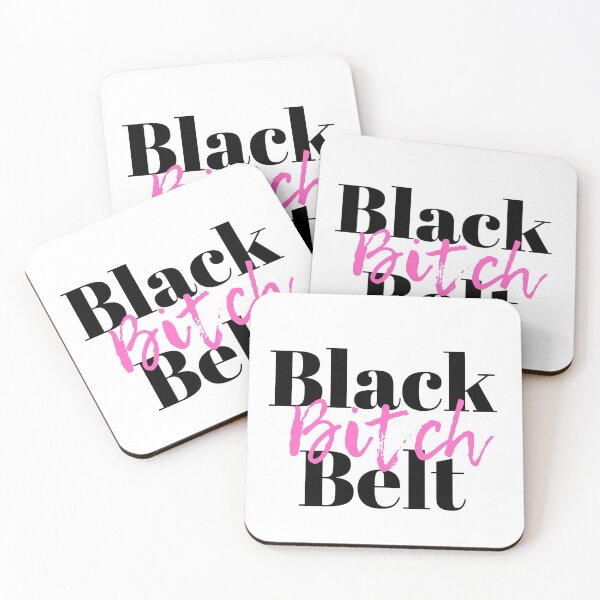 Item preview, Black Belt Bitch, Martial Arts Women designed and sold by Polishthestone.