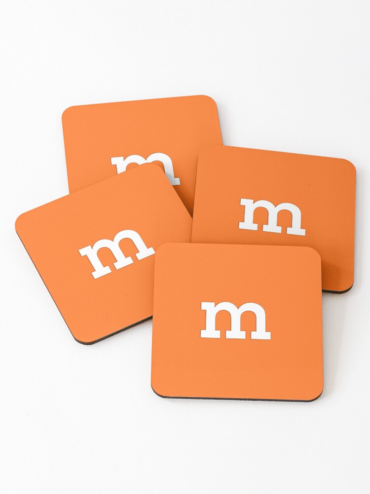 m&m Orange Sticker for Sale by MrPixelus