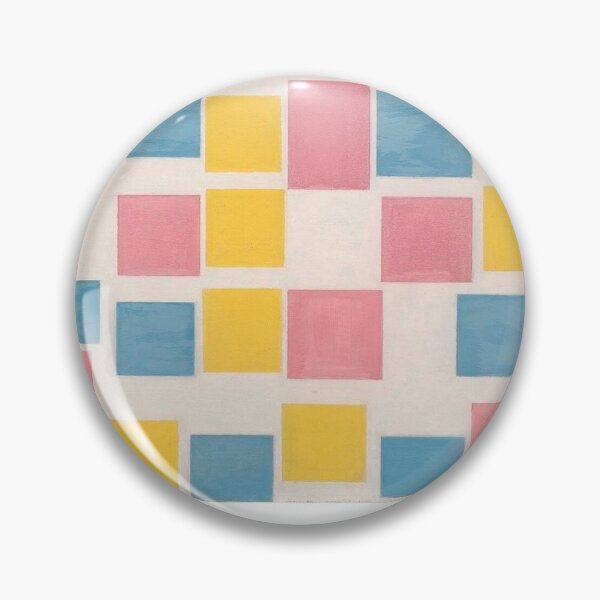 Item preview, Piet Mondrian Exhibition Art Poster 1986 - Composition with color fields designed and sold by Francisco Couto.