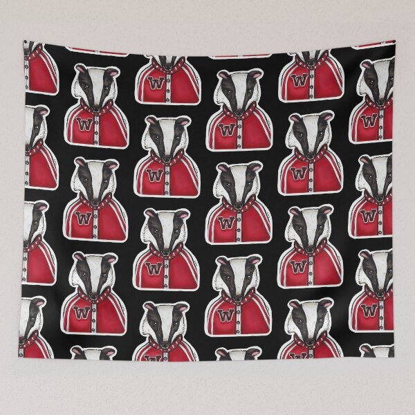 Item preview, Retro Badger designed and sold by carlygcreates.