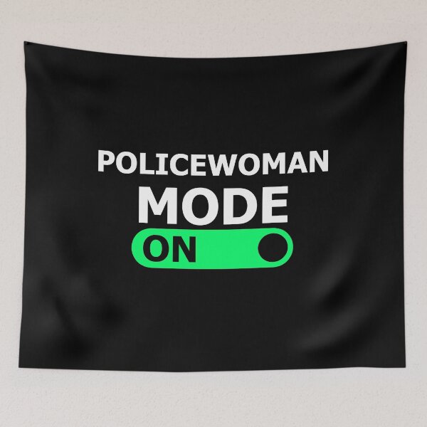 Item preview, POLICEWOMAN MODE ON designed and sold by cofera.