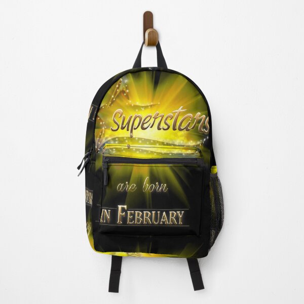 Item preview, SUPERSTARS are born in FEBRUARY. February birthday gift. designed and sold by 2AcesDesign.