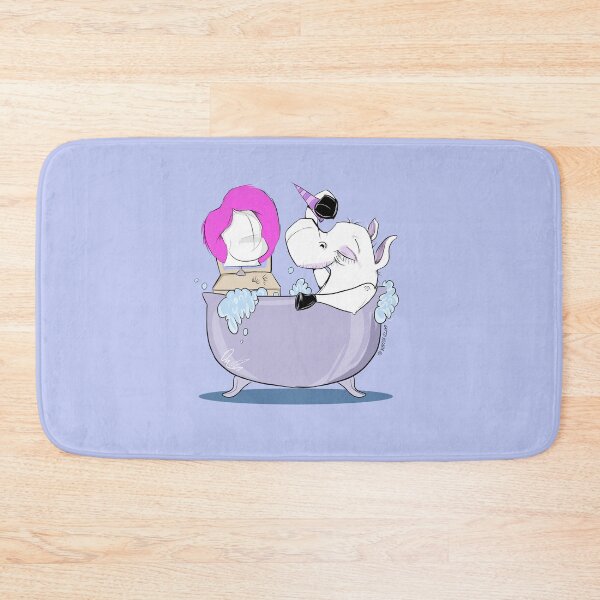 Item preview, An Aging Unicorn Bathtime designed and sold by Lattovelara.
