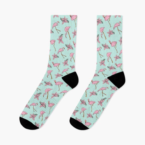 Item preview, Pink & Turquoise Flamingo Tropical Pattern Gift designed and sold by Patterntastic.