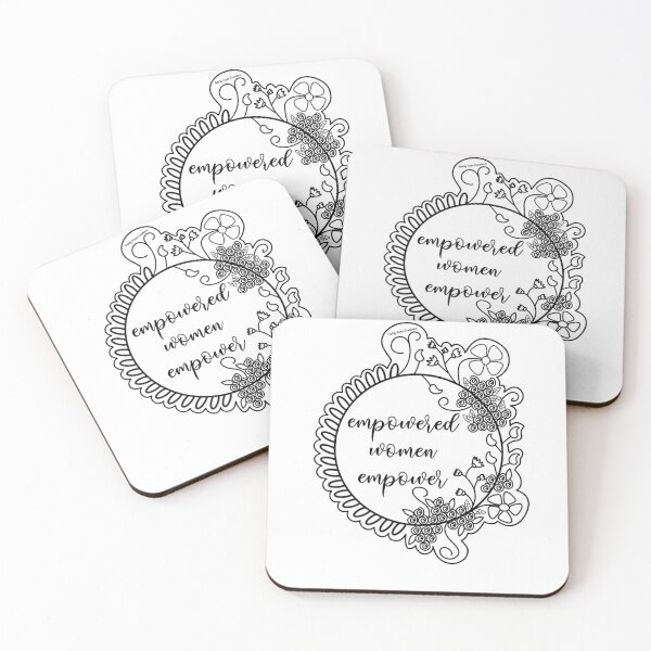 Artikelvorschau, Empowered Women Empower Sticker entworfen und verkauft von Nerdy Rose Creations.