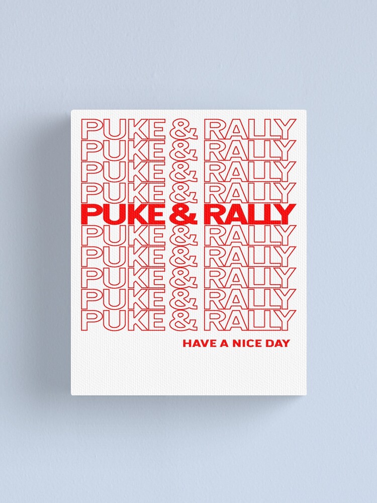Imagen 1 de 3, Lienzo con la obra Puke & Rally, diseñada y vendida por KoolMoDee.
