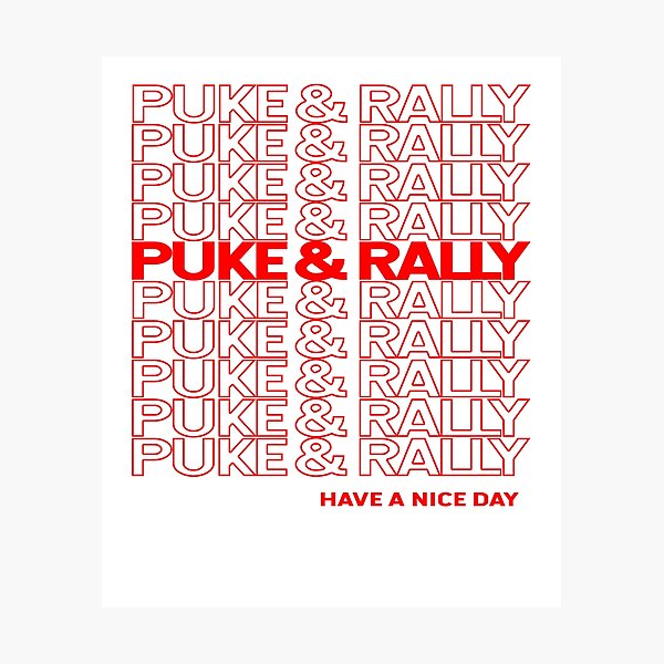 Item preview, Puke & Rally designed and sold by KoolMoDee.
