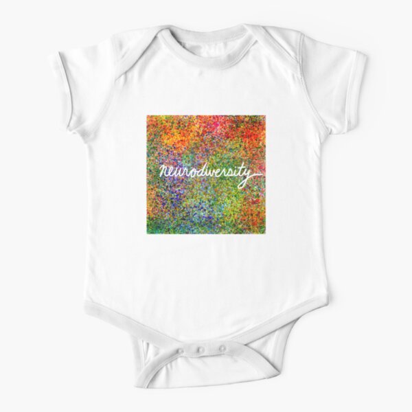 Neurodiversity Short Sleeve Baby One-Piece