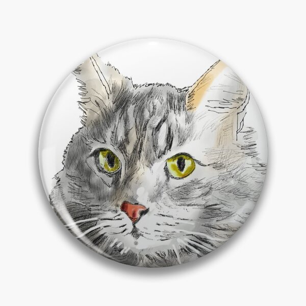 Item preview, cat pose  designed and sold by Jean Choi.