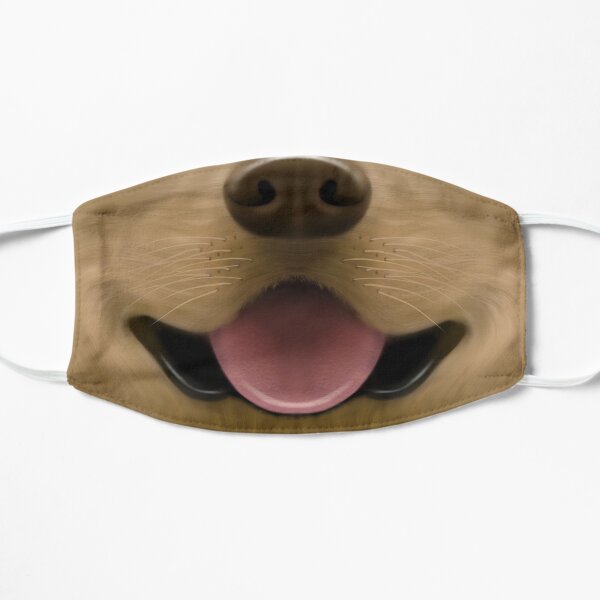 Golden Labrador Puppy Flat Mask