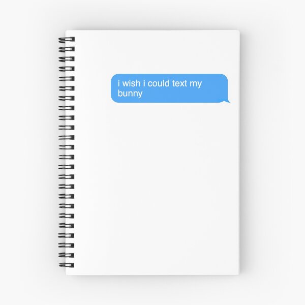 Item preview, i wish i could text my bunny iMessage designed and sold by MemoriesOfMagic.