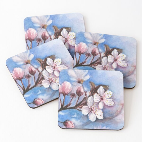 Item preview, Cherry Blossoms Painting designed and sold by Olga Shvartsur.