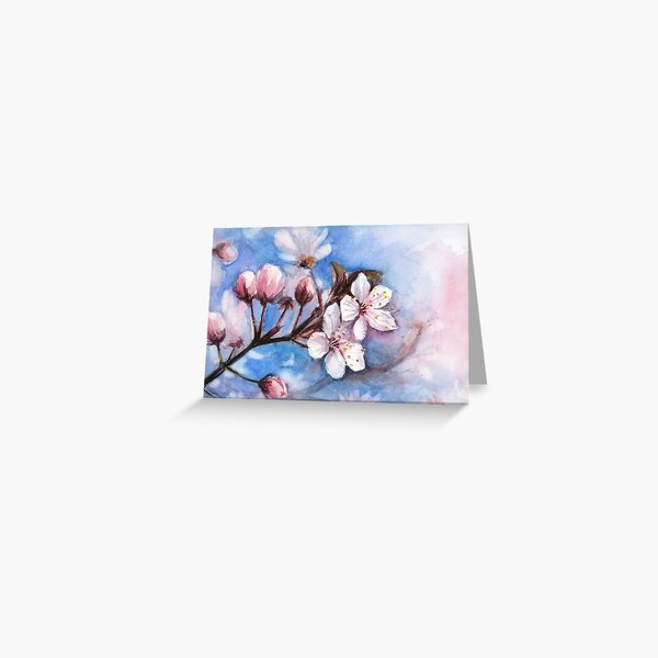 Item preview, Cherry Blossoms Painting designed and sold by Olga Shvartsur.