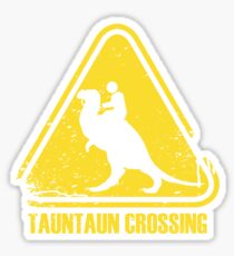 Beware! Tauntaun Crossing! Sticker
