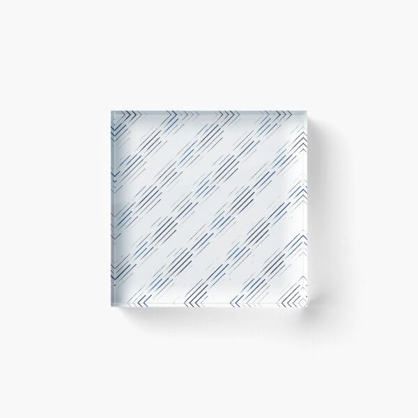 Item preview, Navy Blue shades and White Striped designed and sold by ArtHanbal.