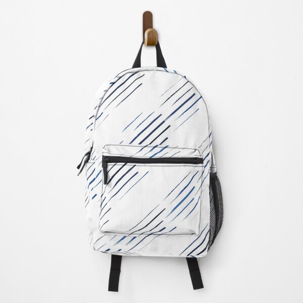 Item preview, Navy Blue shades and White Striped designed and sold by ArtHanbal.