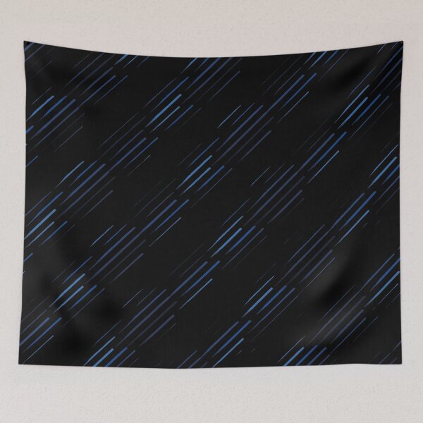 Item preview, Navy Blue shades and Black Striped designed and sold by ArtHanbal.