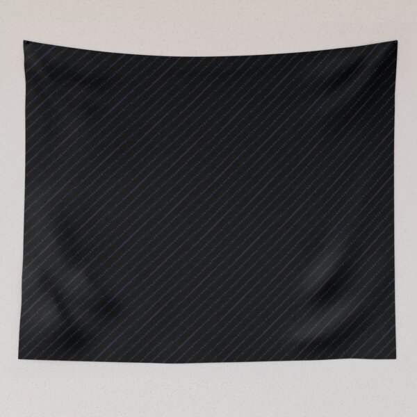 Item preview, Navy Blue shades and Black Striped designed and sold by ArtHanbal.