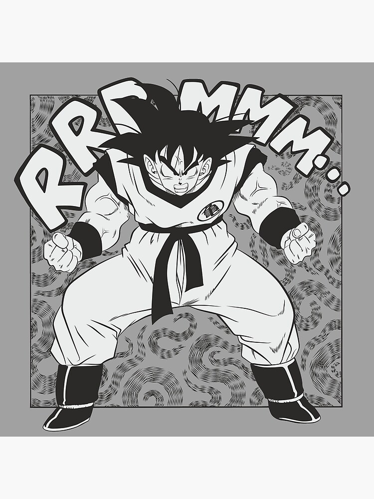 Lámina rígida «Goku enojado» de JiuJiuArts | Redbubble Lámina rígida «Goku enojado» de JiuJiuArts | Redbubble