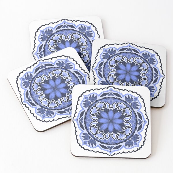 Item preview, Blue Mandala designed and sold by carlygcreates.