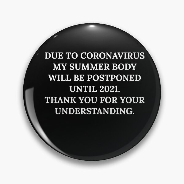 Item preview, Corona has stopped my gym gains designed and sold by Raw Creative Prints.