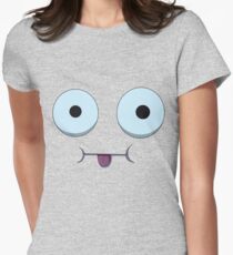 Poo-Brain Horse Women's Fitted T-Shirt