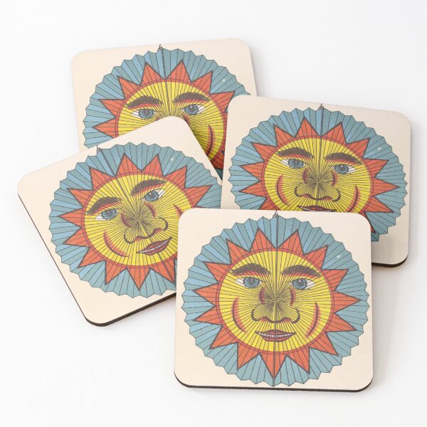 Item preview, Happy Sun Print designed and sold by Vintage Wall Art.