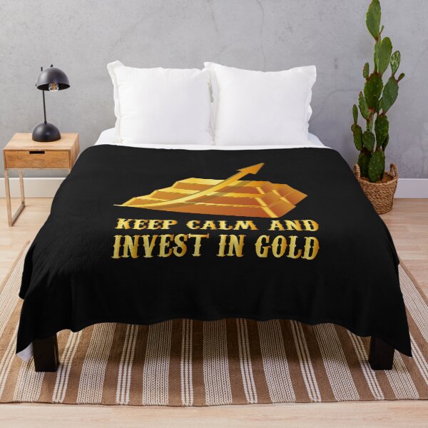 Item preview, Funny Keep Calm And Invest In Gold Trader designed and sold by ShirtStar0815.