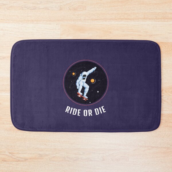 Item preview, Ride or Die Astronaut Skateboarding designed and sold by passiveisopod.