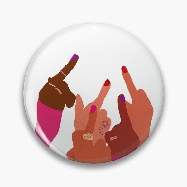 Item preview, Cute middle fingers designed and sold by elladeville.
