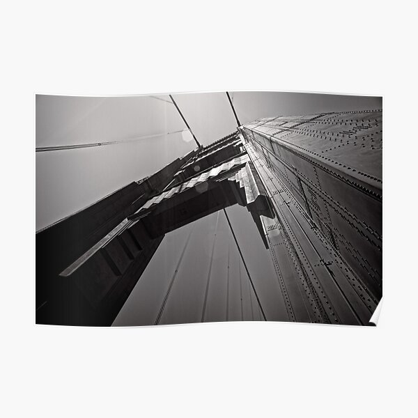 Under and Over - Golden Gate Bridge - San Francisco - USA Poster