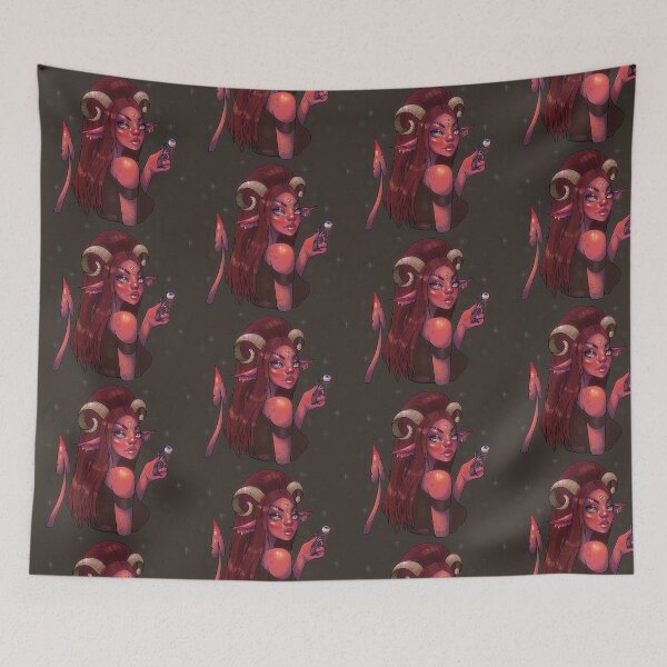 Item preview, devil girl designed and sold by SophieMahoney.
