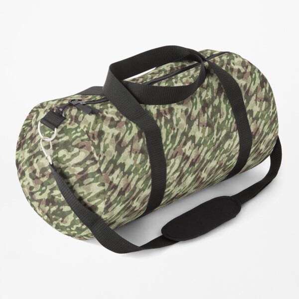 Stylish Green Camouflage Duffle Bag