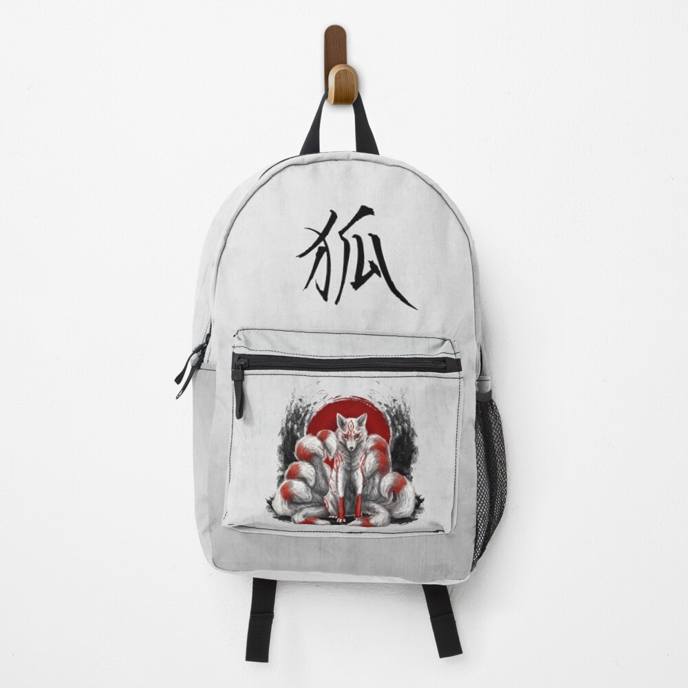 Japanese Nine Tailed Fox Kitsune Backpack