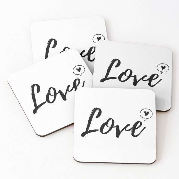 Item preview, Love quote in black designed and sold by Camilovelove.