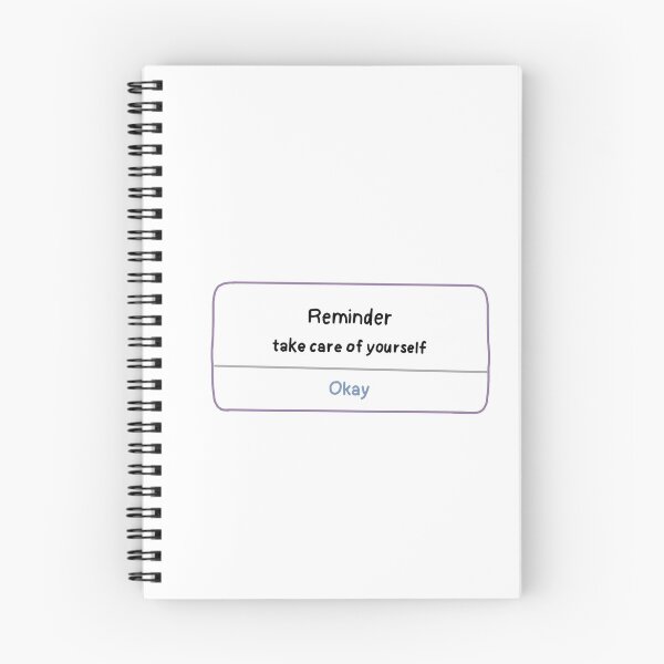 Item preview, Reminder: take care of yourself designed and sold by Kourtneybart.
