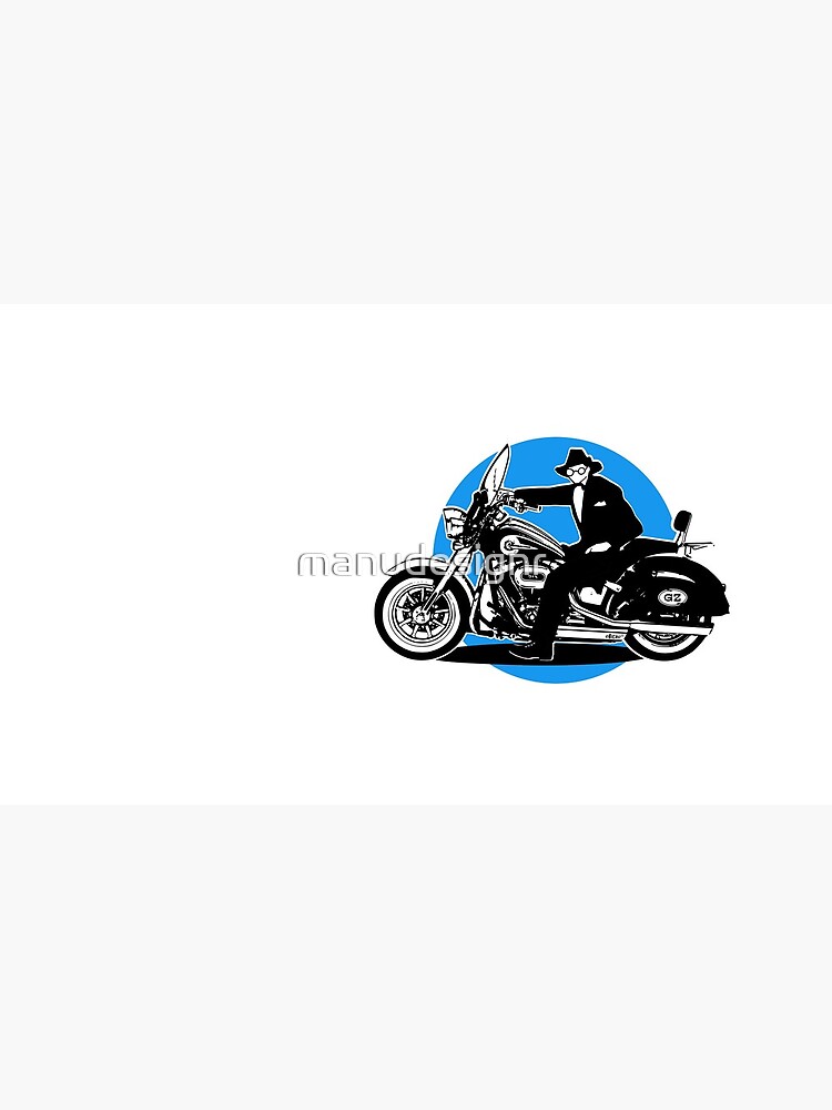 CASTELAO en moto. Galicia. Galiza de manudesignr