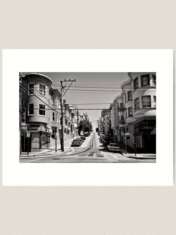 Alternate view of Cnr. Hyde and Washington. San Franscisco - USA Art Print